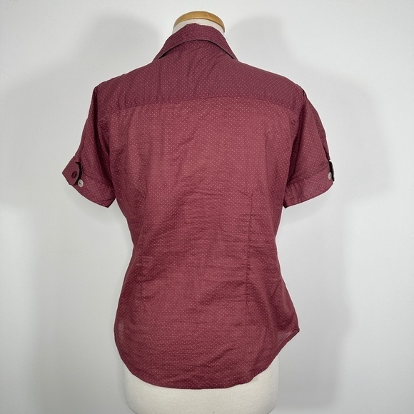 Isabella Sinclair Button Parade Blouse 100% Cotton Size Small - Picture 7 of 12